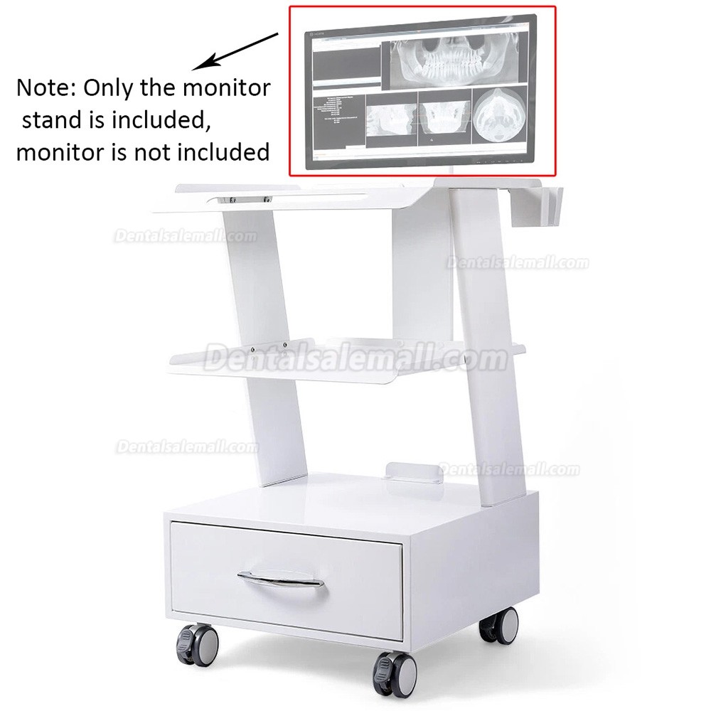 Dentech K2 Dental Mobile Trolley Cart Unit with Drawer Storage Cabinet
